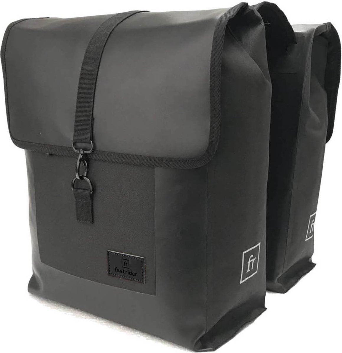 Fastrider Jaxx Doppel-Fahrradtasche Trend schwarz wasserdicht – 20110906-000