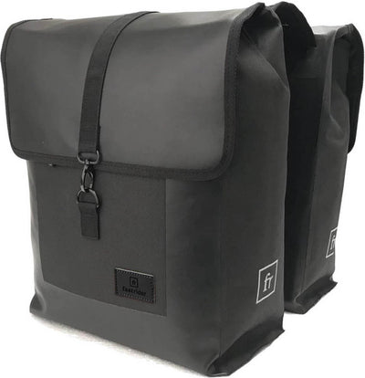 Fastrider Jaxx Doppel-Fahrradtasche Trend schwarz wasserdicht – 20110906-000