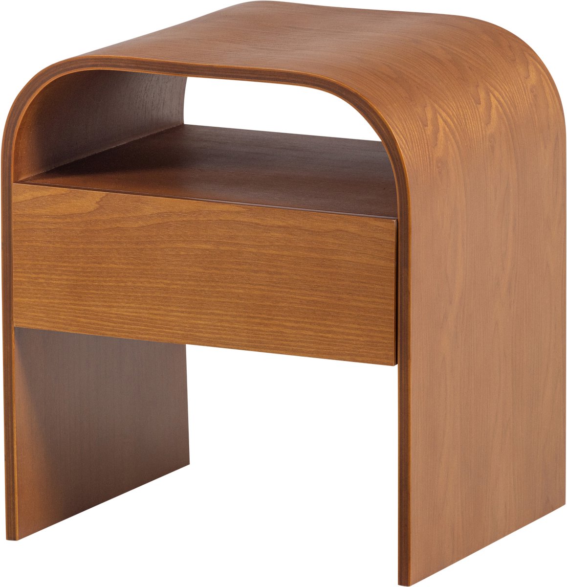 Woood Momo Nachttisch – Holz – Braun – 45 x 40 x 34