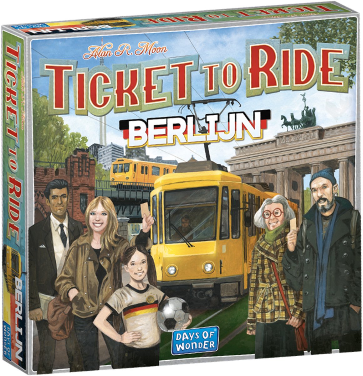 Brettspiel „Ticket to Ride Berlin“.