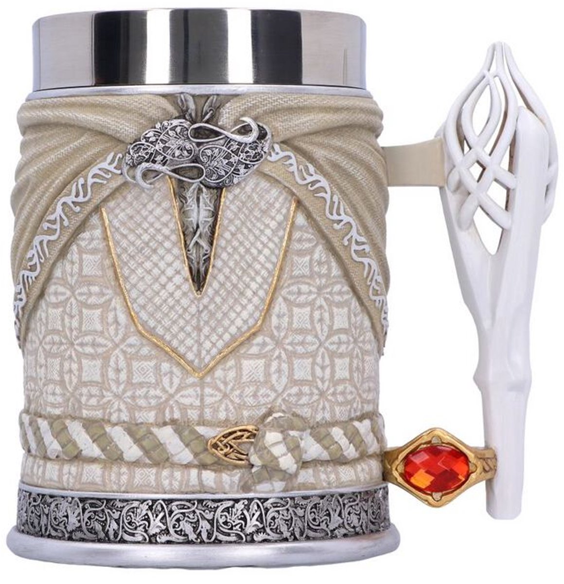 Der Herr der Ringe Nemesis Now – Gandalf der Weiße Unisex-Bierkrug – mehrfarbig – Standard