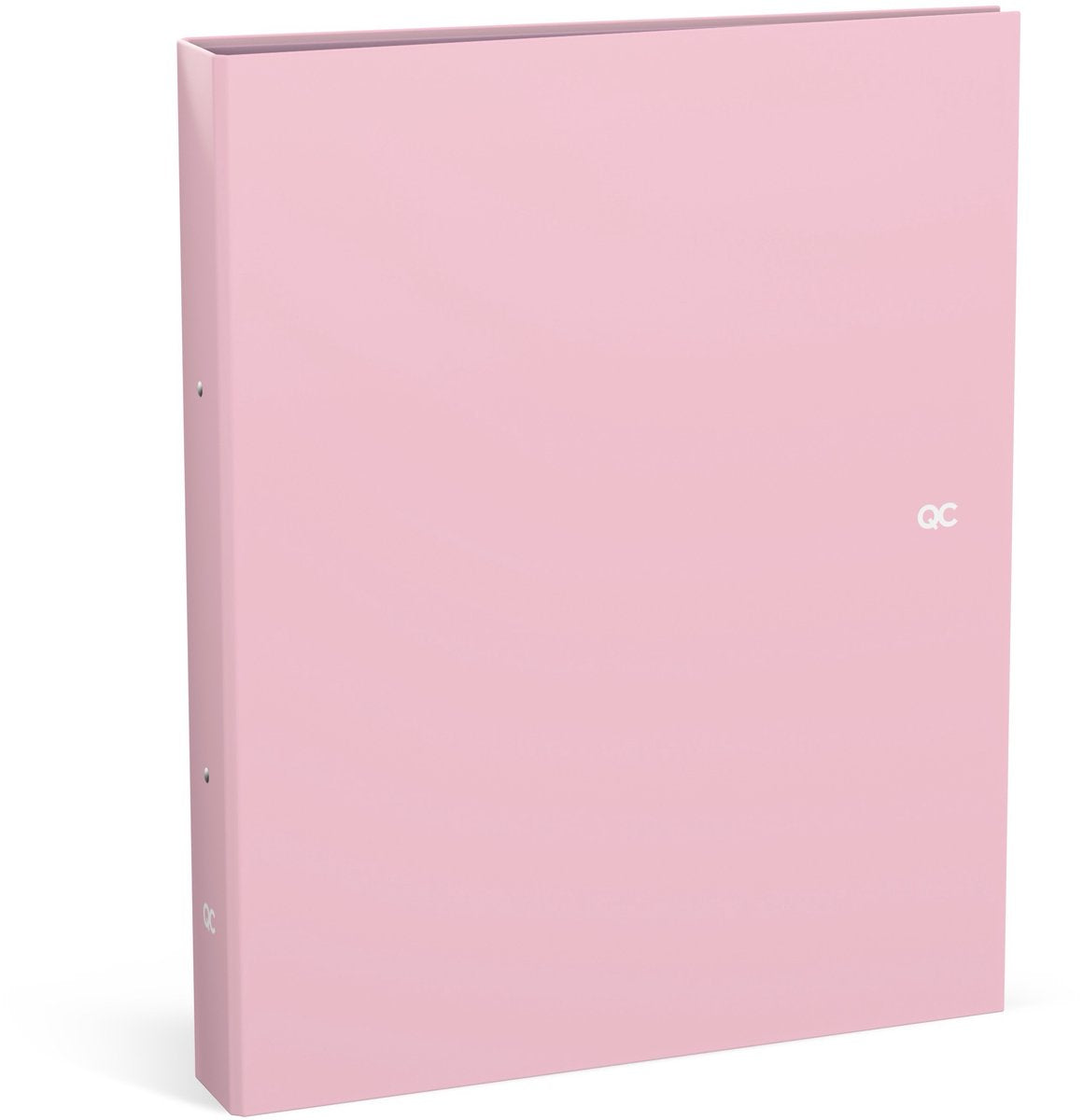 Qc-Farbringordner A4 – Rosa – 23 Ringe