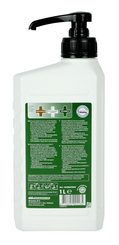 Dreumex wash care Handreiniger Handseife 1 Liter mit Pumpe