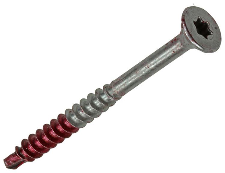 Rotadrill 1040038 – Hartholzschraube selbstschneidend sppls.edelstahl t25 5,0x60mm (100) | 4 Stück