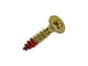 Rotadrill 1039886 - Universalschraube Messing VK PZD 3,0x16mm (18) | 6 Stück