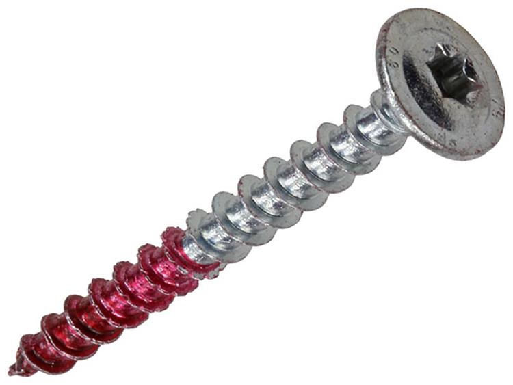 Rotadrill 1040012 - Holzbauschraube Senkkopf vz tx 6,0x60mm (50) | 4 Stück
