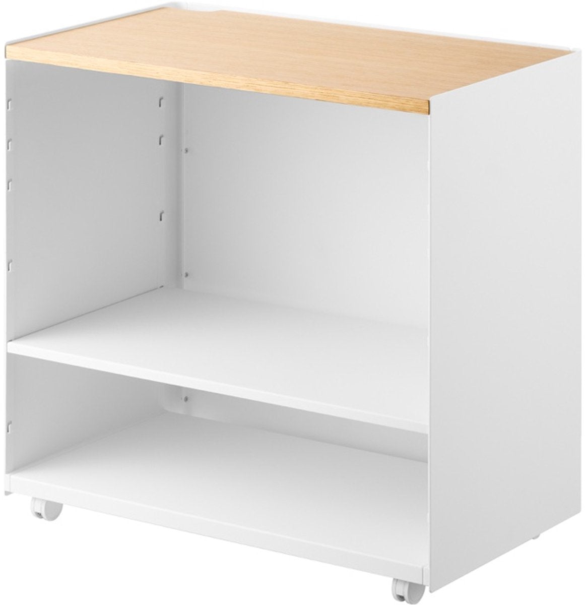 Yamazaki Büroschrank mit Rollen – Turm – Weiß