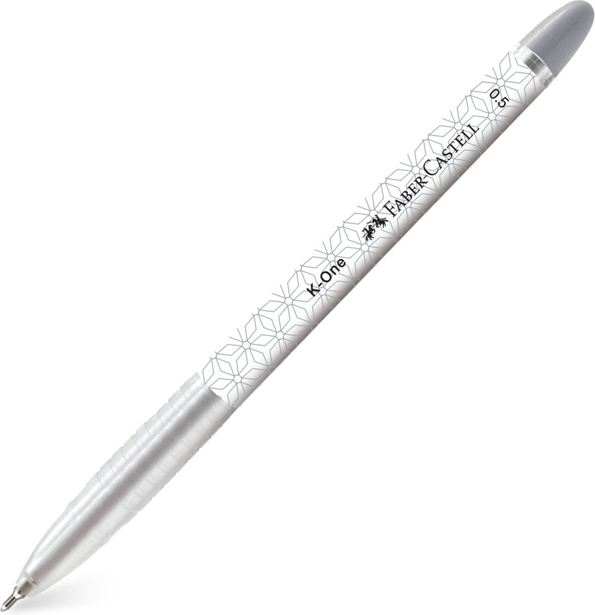 Faber-Castell Kugelschreiber – K-One – 0,5 mm – Schwarz – Schachtel mit 10 Stück – FC-642099