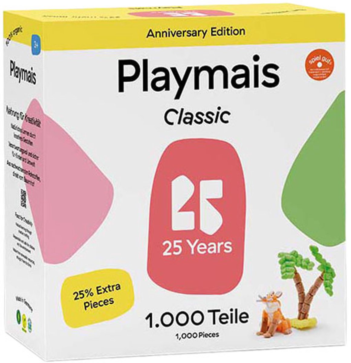 Playmais Klassiker zum 25-jährigen Jubiläum, 800 Teile + 25 % extra