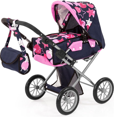 Bayer Design - Puppenwagen City Star - Blau mit Sternen