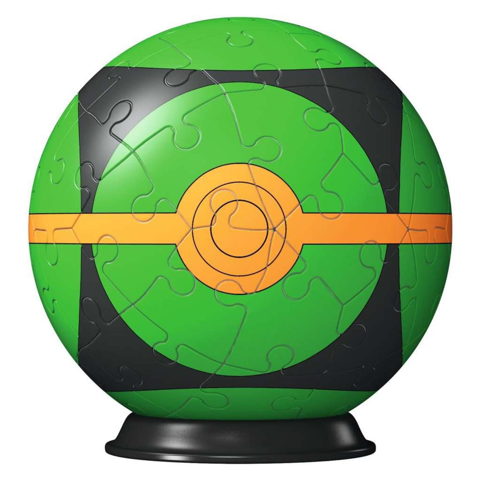Ravensburger 3D Puzzle Ball Pokémon Pokébal Green, 54st.