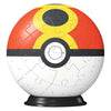 Ravensburger 3D Puzzle Ball Pokémon Pokébal, 54st.