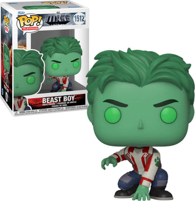 Funko Titans Staffel 1 – Beast Boy Vinylfigur 1512 Pop! mehrfarbig