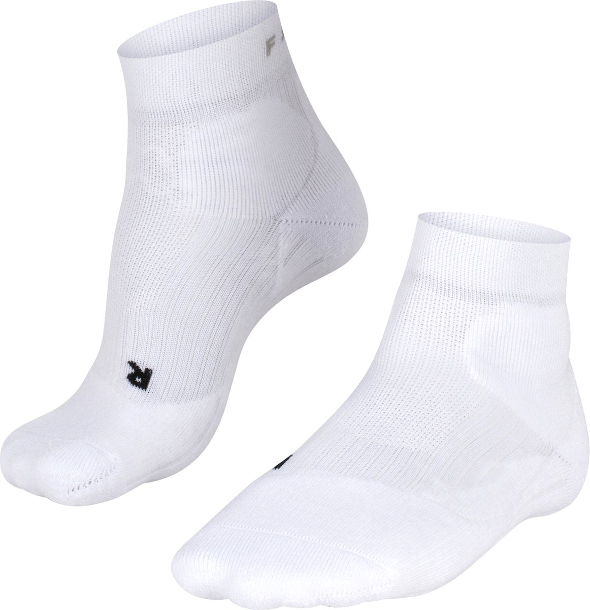 Falke te2 kurze Anti-Blasen-Tennissocken aus Baumwoll-Funktionsmaterial Herren weiß – Größe 42-43