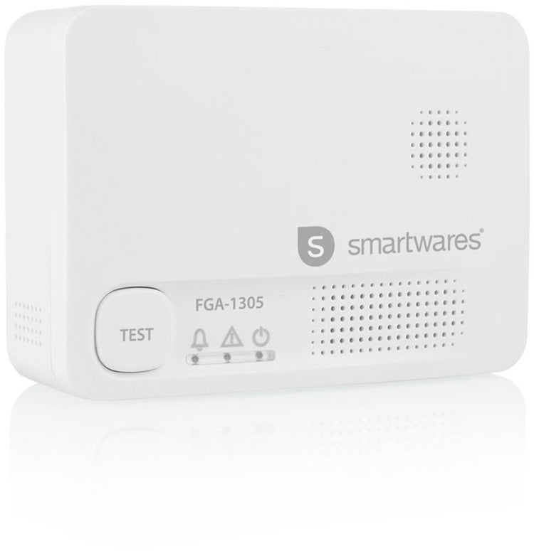 Smartwares FGA-13051 – Kohlenmonoxidmelder CO-Melder – 85 dB – 10 Jahre Sensor – BSI-zertifiziert