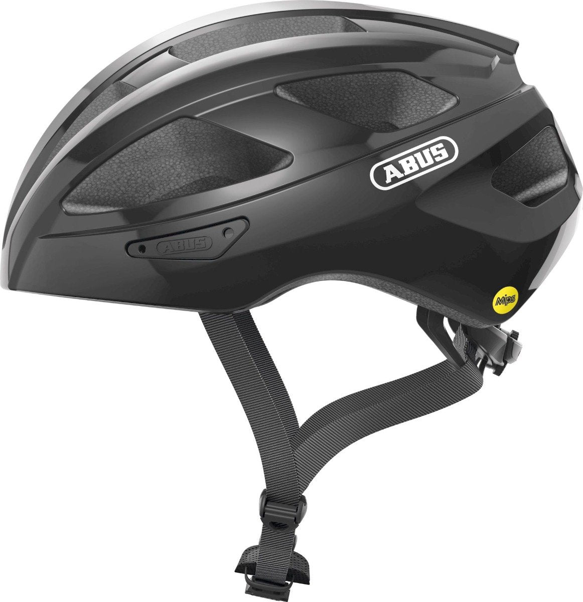 ABUS HELM MACATGOUD MIPS glänzend schwarz M 52-58 cm