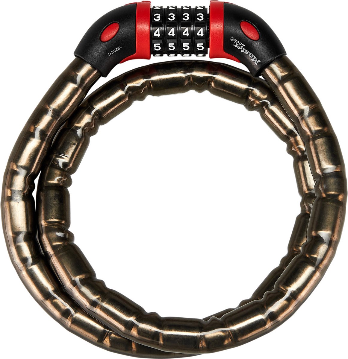 Masterlock-Kabelschloss – Zahlenschloss – verstärkter Stahl – 1 m x 18 mm – 8226eurdpro