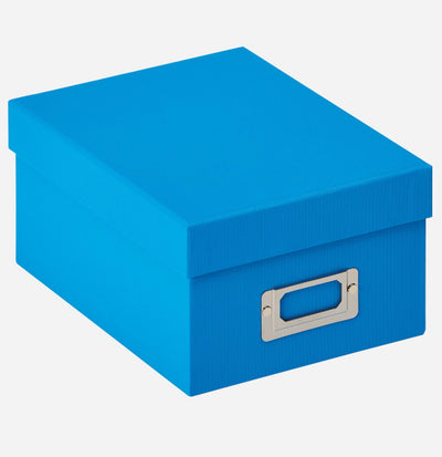 Walther fb-115-u fun – Foto-Aufbewahrungsbox – Größe 17 x 22 x 11 cm – 700 Fotos 10 x 15 cm – ozeanblau