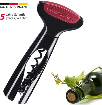 Westmark Korkenzieher Bardolino schwarz 6027