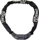 Dresco Kettenkombinationsschloss 90 cm – rund 6 mm – schwarz