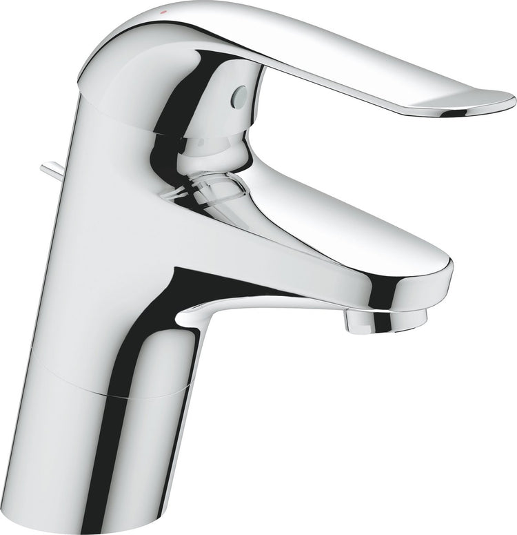 Grohe Eurosmart Cares Waschtischarmatur mit Ablaufgarnitur aus Chrom