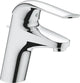 Grohe Eurosmart Cares Waschtischarmatur mit Ablaufgarnitur aus Chrom