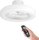 Eglo ortona – Deckenventilator mit Lampe – ø46 cm – 3 Geschwindigkeiten – LED dimmbar – energieeffizient – AC längere Lebensdauer – weiß
