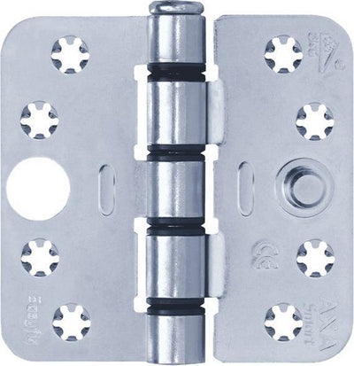 Axa Sicherheitsscharnier Smart Easyfix 89x89 Runde Ecke verzinkt VE=50 - 1687-09-23 7V