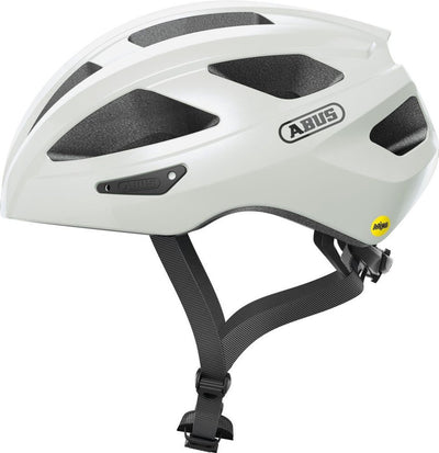 ABUS HELM MACATGOUD MIPS PEARL Weiß M 52-58 cm