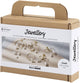 Creativ Company Mini-Hobby-Set Schmuck, Ohrringe aus Metalldraht, vergoldet, 1 Box