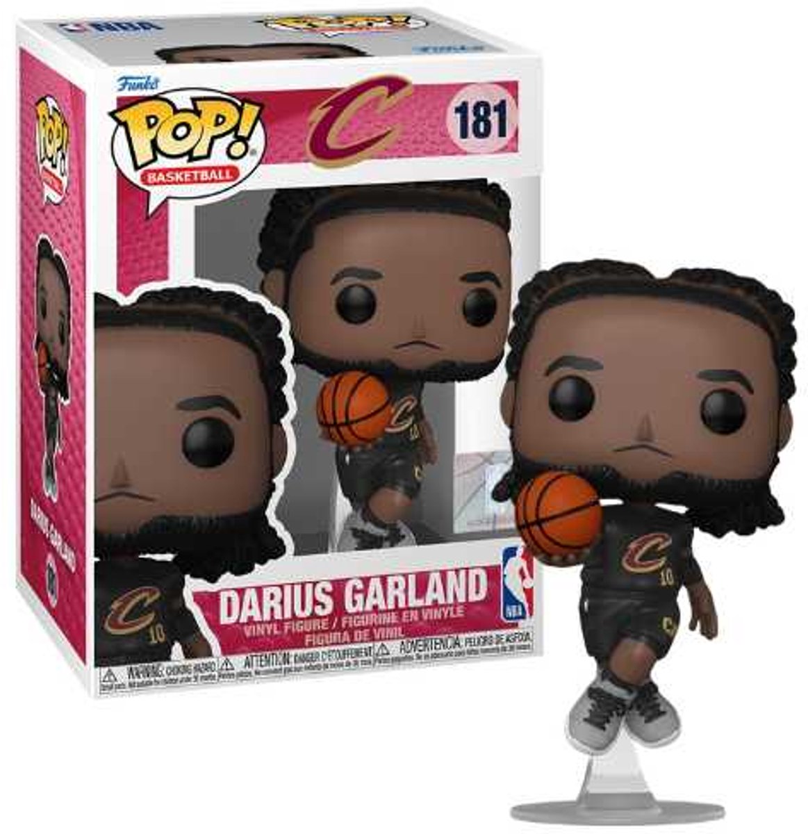 Funko Pop Basketball: Cleveland Cavaliers – Darius Garland Pop #181