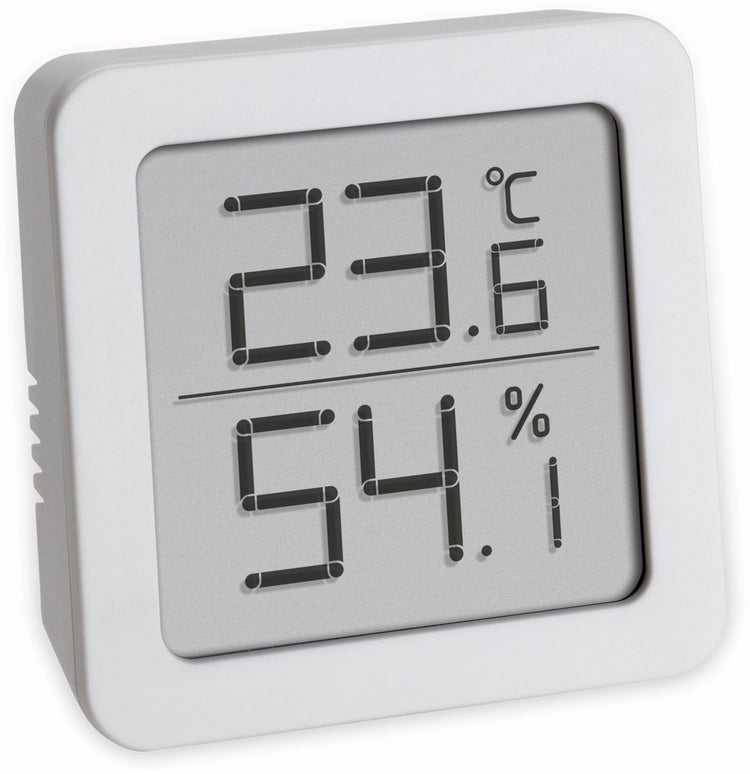 Tfa Dostmann Thermo- und Hygrometer weiß