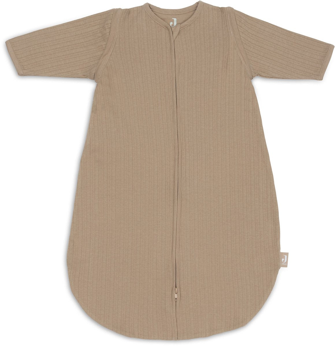 Jollein Babyschlafsack Sommer mit abzippbarer Hülle 110cm – rund – durchbrochener Keks – Sommerschlafsack