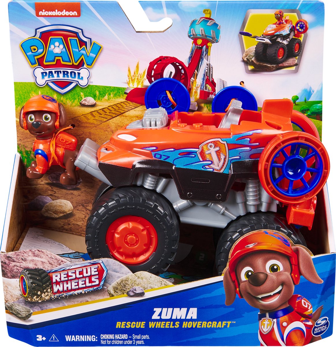 Pfotenpatrouillenrettungsräder Zuma