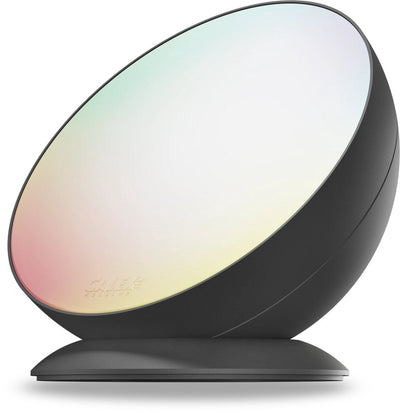 Calex intelligente LED-Tischlampe – WLAN-Stimmungslicht – intelligente Stimmungsbeleuchtung – RGB und warmweißes Licht – Schwarz