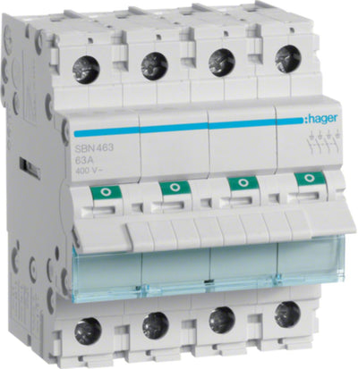 Hager SBN Einbauschalter modular – SBN463 – E2SH5