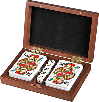 Philos rommã©, Spielkartenset mit Würfelset (5 Stück)