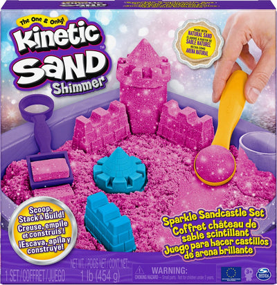 Spinmaster Kinetic Sand Sprudel Sandcastle Pink