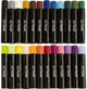 Creativ Company Ölpastelle, L: 7 cm, Stärke 11 mm, Pastellfarben, 24 Stück 1 Box