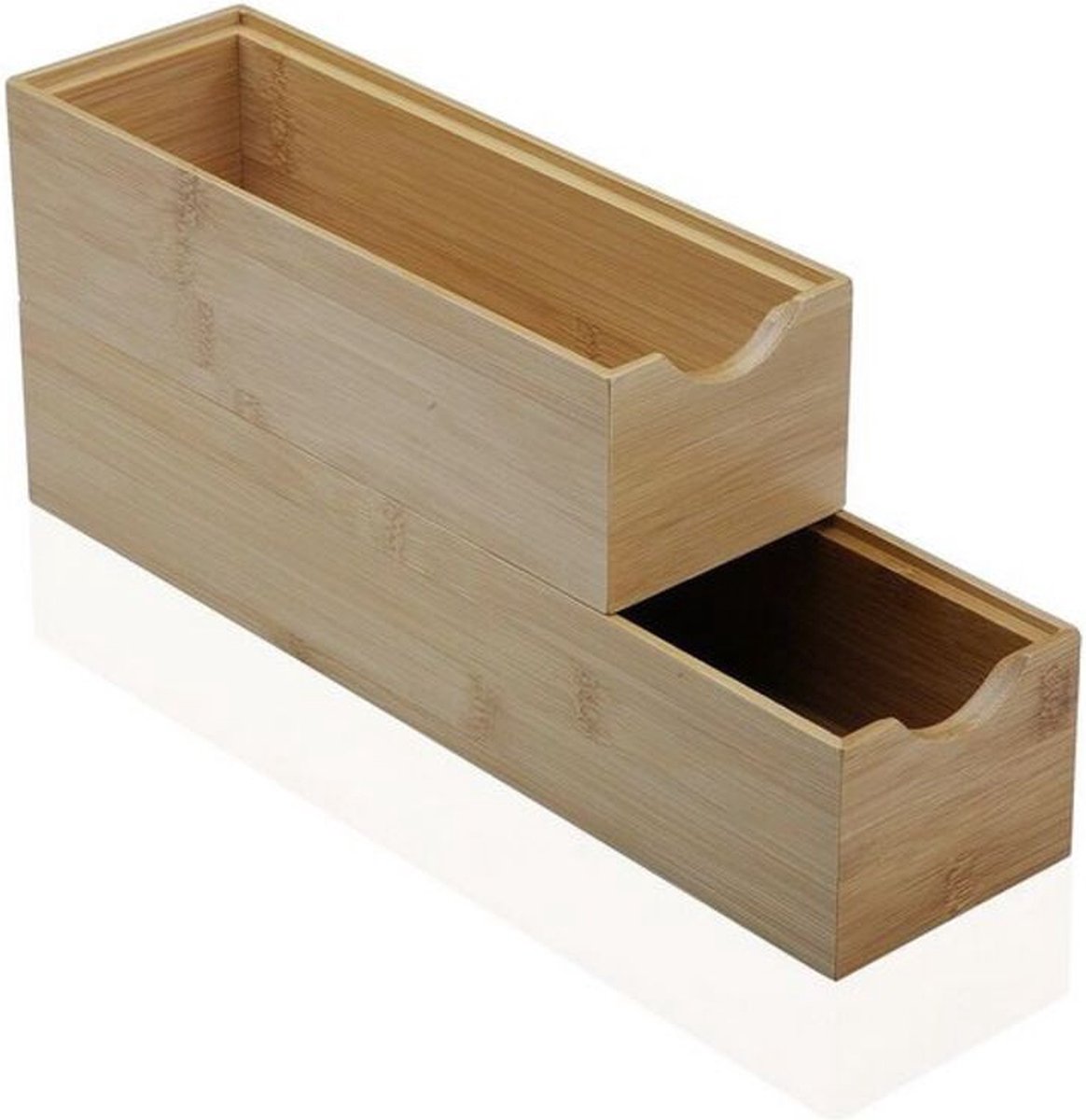 Versa Multifunktionsbox Bambus (7,8 x 6,4 x 23 cm)