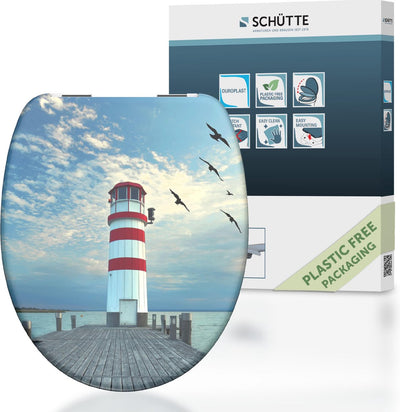 Schütte Schütte Toilettensitz mit weicher Leuchtturm