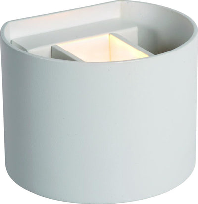 Lucide axi - Wandstrahler Badezimmer - LED - 2x3,5W 2700K - IP54 - einstellbarer Abstrahlwinkel - Weiß