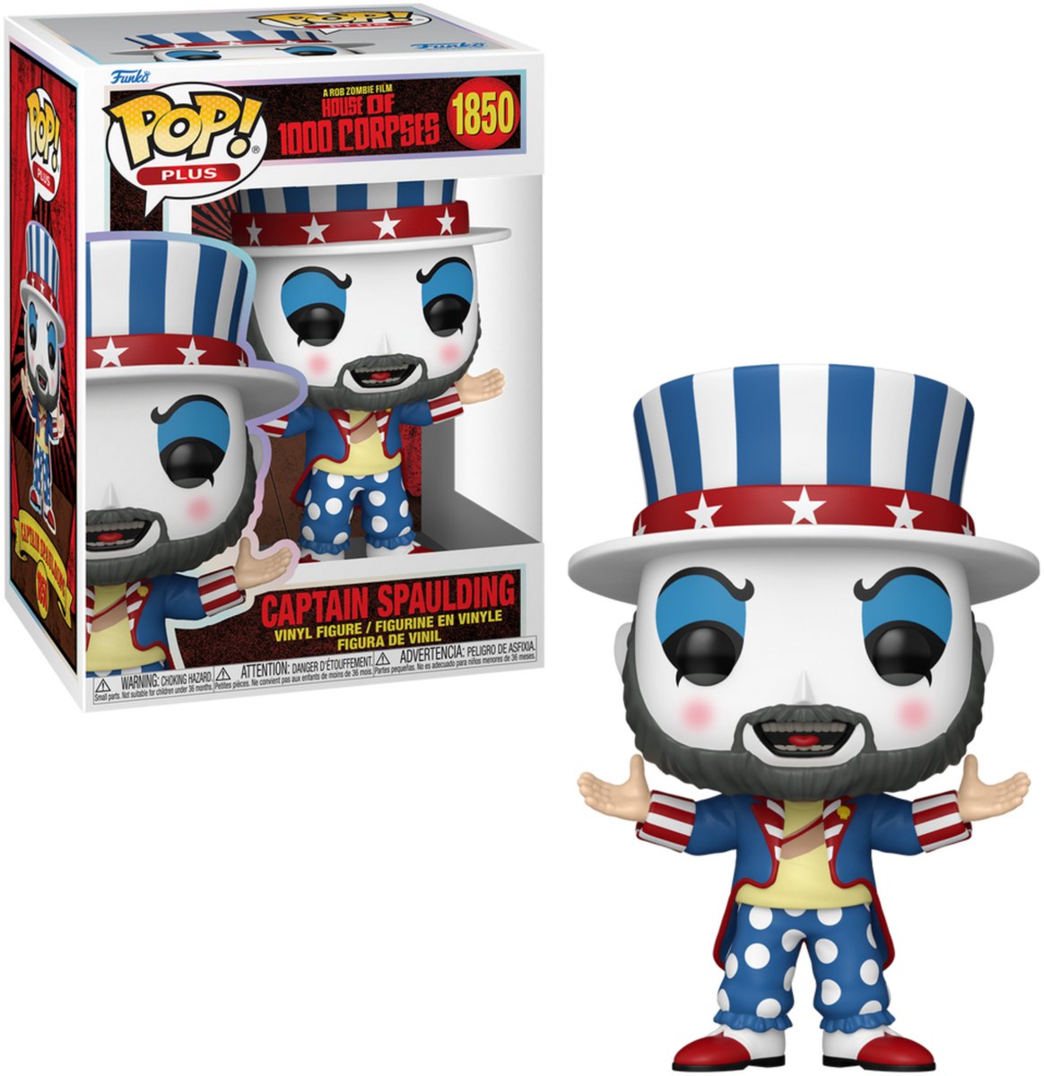 Funko-Pop! Plus: Haus der 1000 Leichen – Captain Spaulding #1850