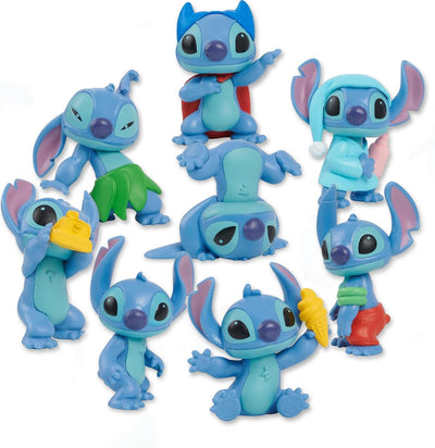 Disney Stitch -Set von 8 Spielfiguren