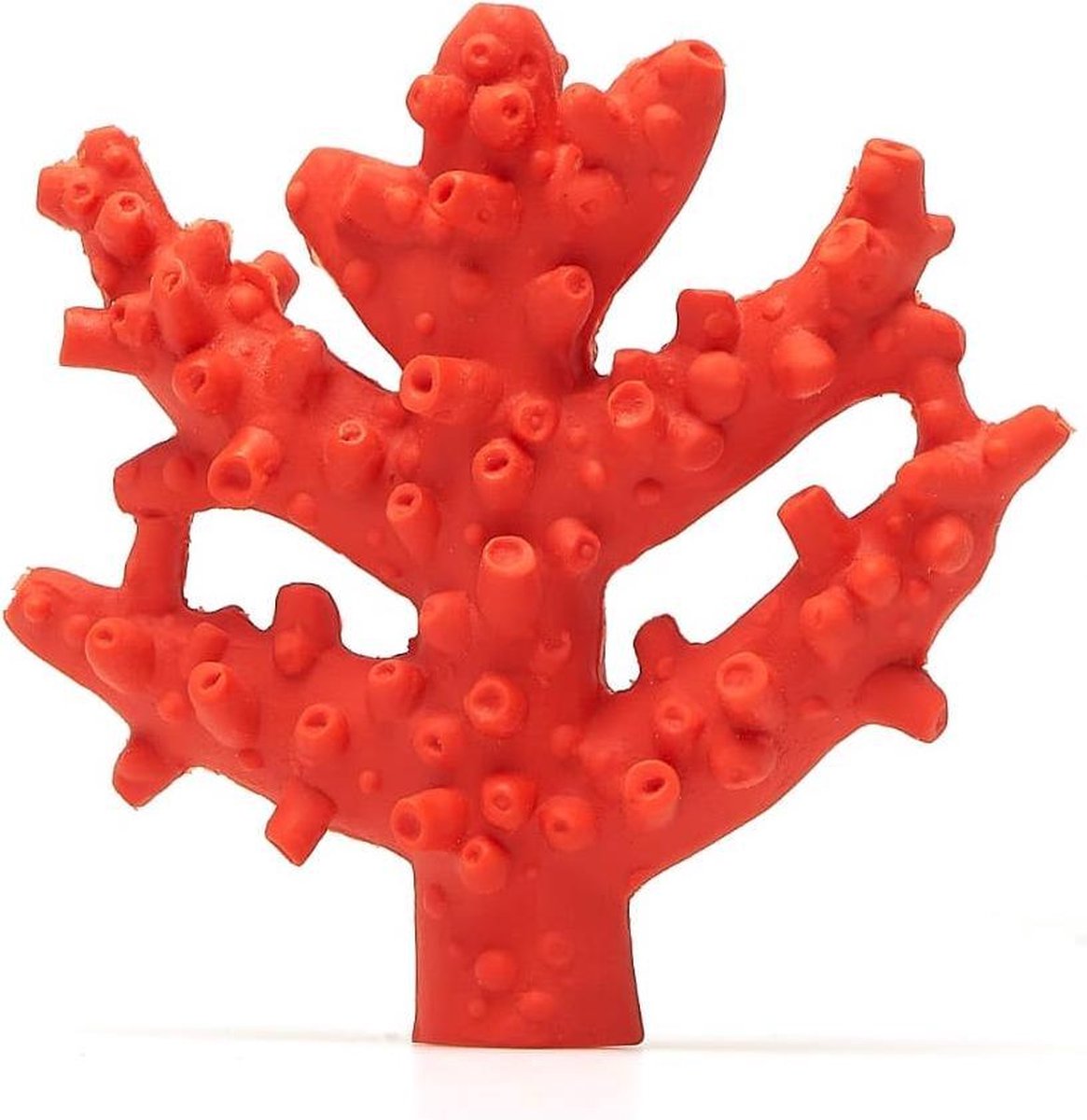 Lanco Toys Lanco Gummi-Beißspielzeug – Koralle – Rot