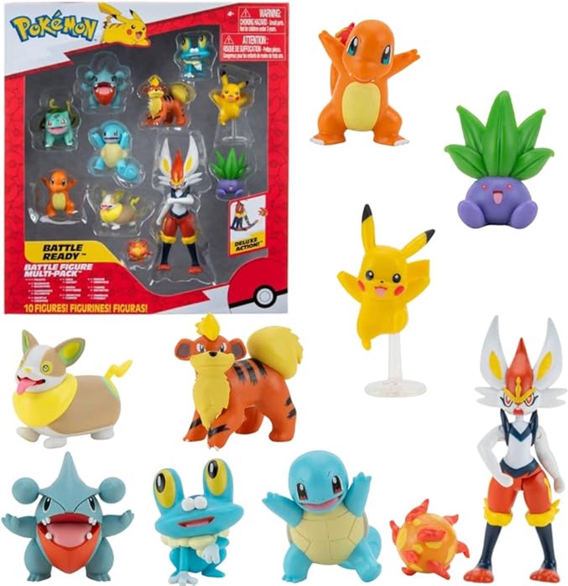 Pokémon Pokémon – Kampffiguren im 10er-Pack