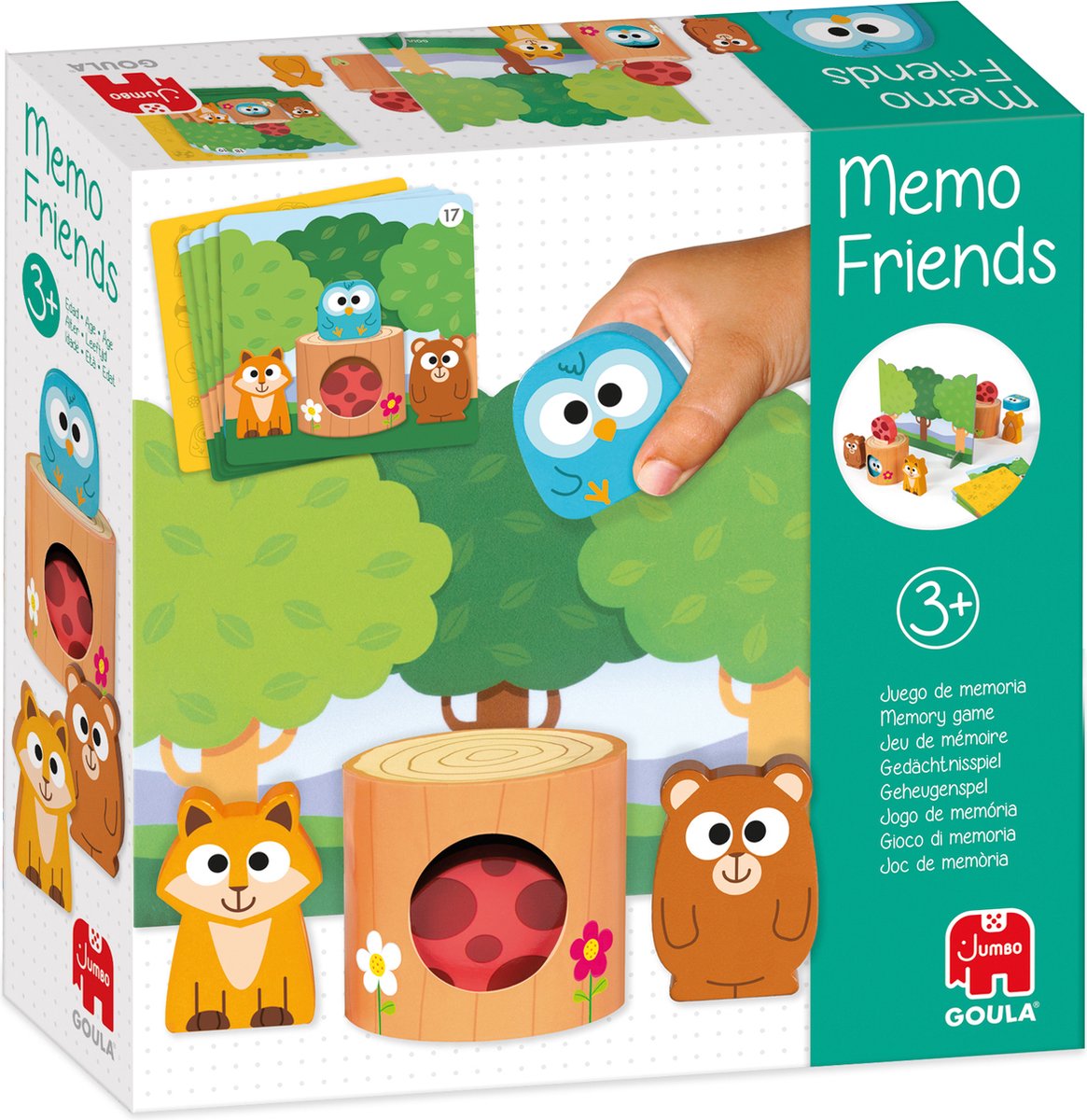 Goula Jumbo – Memo-Freunde – kinderleicht