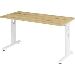 Bure Topf 140x67cm Eiche mit Fuchs614 r.