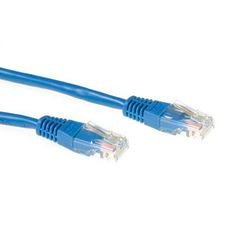 UTP Cat6 Patchkabel ACT IB8601 blau