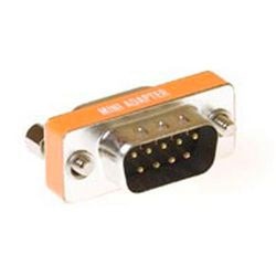 D-Sub-Nullmodem-Adapter 9-polige Buchse auf 9-poligen Stecker Act AB9803 Zi